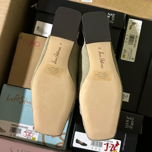 SAM EDELMAN Lavina Buckle Mules - Picture 3 of 6